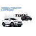 mobis side skirts kit for hyundai santa fe dm 2012-15
